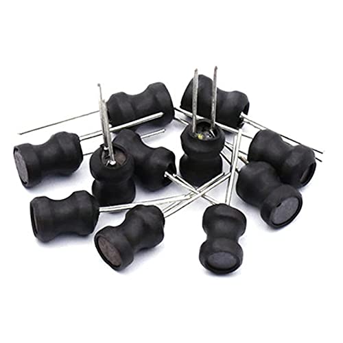 Soikoi CELENT_CL07 Cermant 240 Pcs 24 Values Inductor 2.2Uh-100Mh Dip Radial Power Choke Inductors Electrolytic Capacitor Assortment Box Assortment Kit Cylindrical Plug-In Mosfet thumb #2