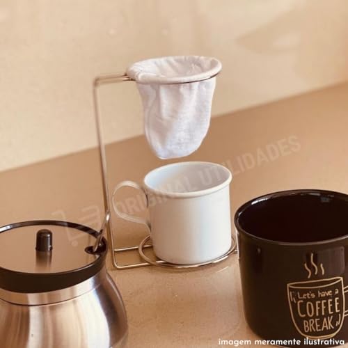 Mini Coador Individual De Café 3 Unidades + 3 Refis Extras