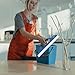 2Pcs 12 Inch Silicone Car Squeegee Set for Effective Water and Snow Removal, Gentle on Glass - Ideal for Winter and Year-Round Use