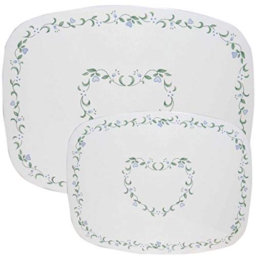 Corelle Coordinates by Reston Lloyd Counter Protector Mats, Set of 2, Country Cottage