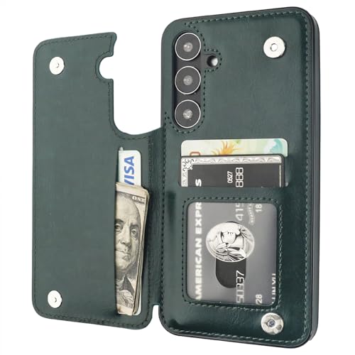 Protection Samsung S24 Plus étui portefeuille magnétique anti-chute