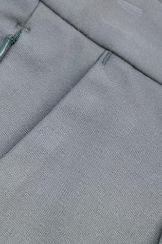 Image of SNITCH Men Formal Trousers | Slim Fit Mid Rise Plain Design | Viscose Blend & Wrinkle-Resistant Fabric for Office