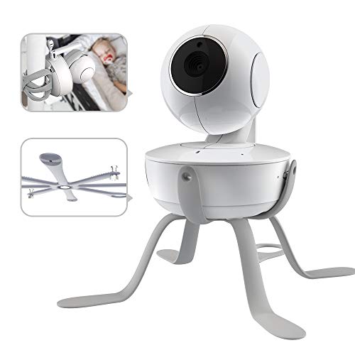 CHILLAX Soporte universal para monitor de bebé, soporte flexible y ajustable para cámaras de bebé pequeñas, compatible con Motorola, Infant Optics DXR-8 y más