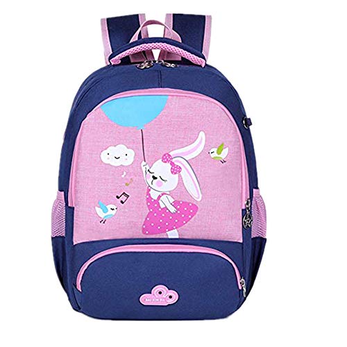 Preisvergleich Produktbild Chloefairy Kinder Schulrucksack Cartoon Tier Muster Schulranzen Klein Rucksack Kindergartenrucksack Schultasche für ab 4-12 Jahre Teenager Mädchen Jungen 1-6 Klasse Kindergarten Grundschule