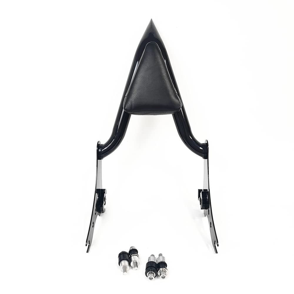 Photo 1 of 22" Black Detachable Rear Passenger Sissy Bar Backrest with Pad