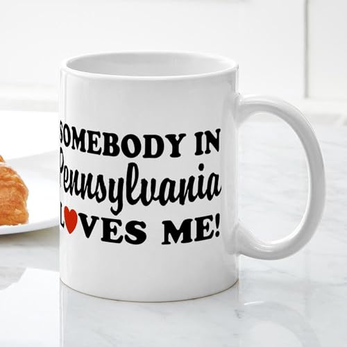 Taza cerámica 11 oz CaféPress Somebody In Pennsylvania miniatura 5