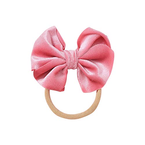 Insowni 12 Pack Solid Soft Velvet Bow Headbands Hair Accessories For Baby Girls Toddlers Newborns Infants Kids #TOP4