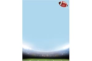 Personalized Football Letterhead Paper for Retro Paper Football Games