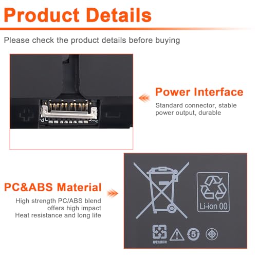 Batterie V6W33 Dell Inspiron 5410 corrige perte autonomie ordinateur