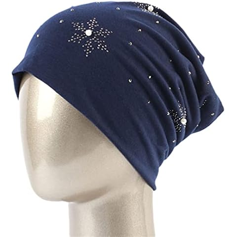 Lmtossey Doudou Hat Beanies Skullies Caps For Female Casual Plain Bonnets Cover