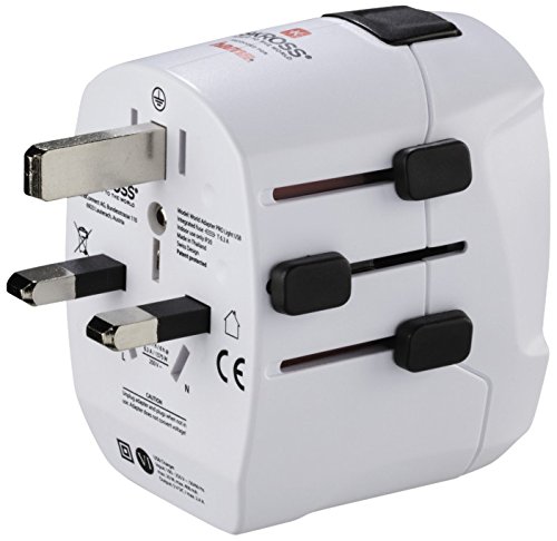 Hama Welt-Reisestecker inkl. 2 USB-Ports 