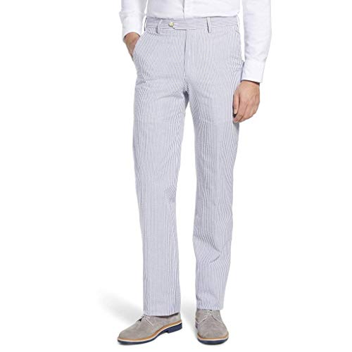 COUNTRY CLUB PREP Derby Blue Seersucker Pants