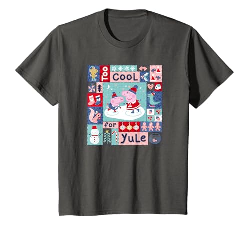 T-shirt Peppa Pig idée cadeau de Noël original pour garçon et fille