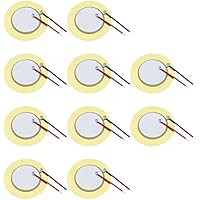 YINETTECH 10 Unidades De Discos Piezoeléctrico De 35 Mm Con