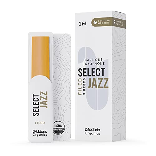 Anches Sax D'Addario Organique Select Jazz Filed pour le jeu en quartet de saxophone