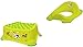 OKT Kids Funny Farm - Set di accessori da bagno per bambini: rialzo per WC e sgabello, colore: Verde erba