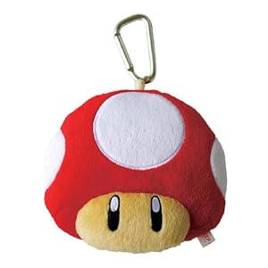 スーパーマリオブラザーズ リールパスケース スーパーキノコ