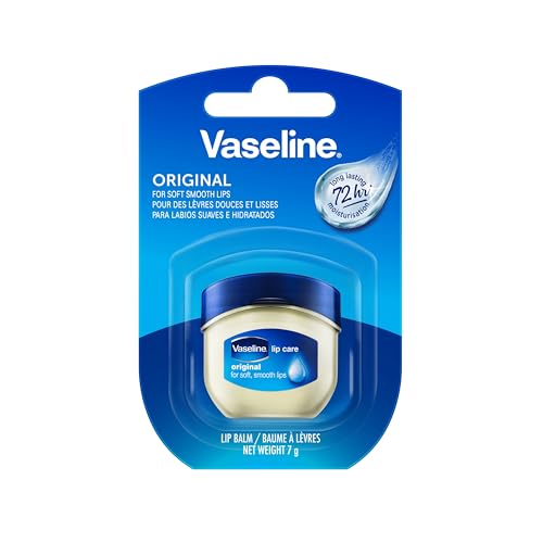 Image of Vaseline Lip Therapy Original | Classic Balm for Soft & Smooth Finish | 72Hr Moisturization | Original Neutral Fragrance | 7g (Pack of 2)