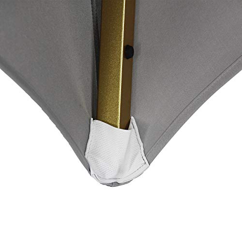 Welmatch Silver Spandex Chair Covers - 50 Pcs Wedding Banquet Events Party Universal Dining Decoration Stretch Elastic Chair Covers Good (Silver, 50) #TOP5