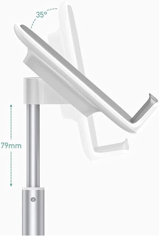 Cell Phone Stand,Angle Height Adjustable for Desk,Thick Case Holder for, Compatible with All Mobile Phones