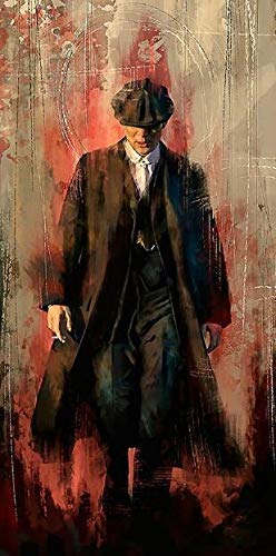 HCHD Peaky Blinders Graffiti Art Paintings Print on Canvas