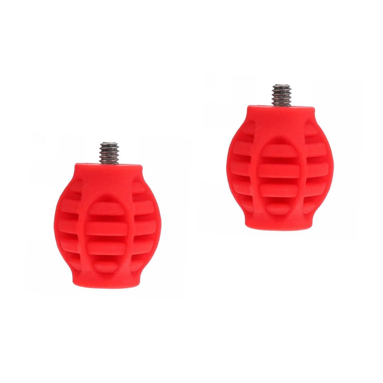 KESYOO 2pcs Shock Absorber Absorbers Silencers Damper Stabilizer Dampeners Accessories Accessory Absorber Stabilizer for Arrow Absorber Absorber Rubber Red