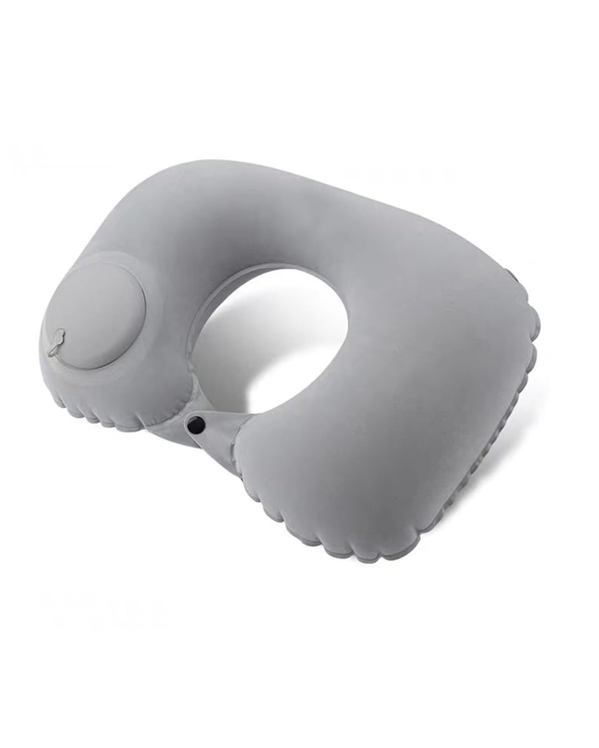 ネックピロー U型まくら コンパクト 携帯枕 U型 首枕 エアーピロー くびまくら 空気枕 携帯枕 軽量 旅行用 飛行機 トラベル 旅行枕 収納ポーチ＋耳栓＋アイマスク 付き