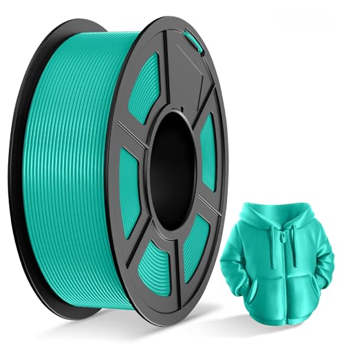Image of TECBEARS Mint Green PLA Plus Filament 1.75 for Most FDM 3D Printers | High Toughness PLA+, Neat Wound 3D Printer Filament, 1kg Spool, Dimensional Accuracy + /- 0.02 mm, Suitable for Beginners
