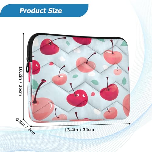 Funda para portátil 13-14 pulgadas impermeable diseño cerezas miniatura 3