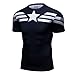 Red Plume Men's Film Super-Hero Series Compression