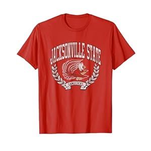 Jacksonville State Gamecocks Victory Vintage Red T-Shirt