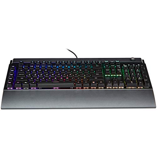 Image of Amazon Basics Programmable Mechanical PC Gaming Keyboard | RGB LED Backlit, US Layout (QWERTY)
