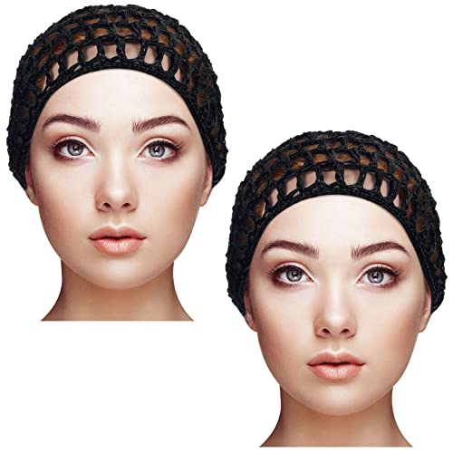 Geyoga Mesh Crochet Hair Net Snood Cap Cover