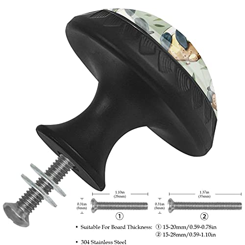 Boutons de tiroir panda bambou pour rénover commode crèche - 4
