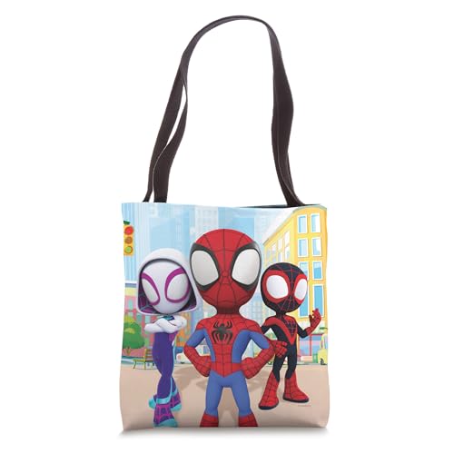 Bolsa tote del equipo Spidey y sus amigos asombrosos de Marvel miniatura 1