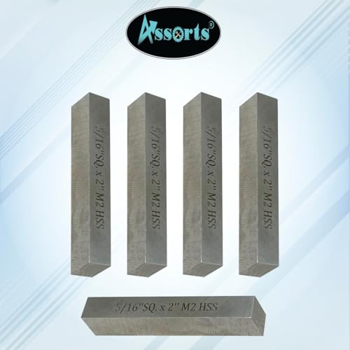 Pack de 5 puntas de herramienta HSS M2 5/16" x 2" para fresas miniatura 5