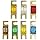 10PCS Gold-Plated Stud car Fuse Mini car Audio AFS Fuse 20A 30A 40A 50A 60A 70A 80A 100A 125A 150A 32V car Fuse (Size : 1Pcs, Color : 20A)