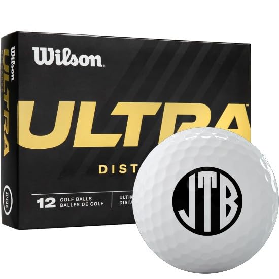 Buy Wilson Ultra Distance Monogrammed Golf Balls Online at Low Prices ...