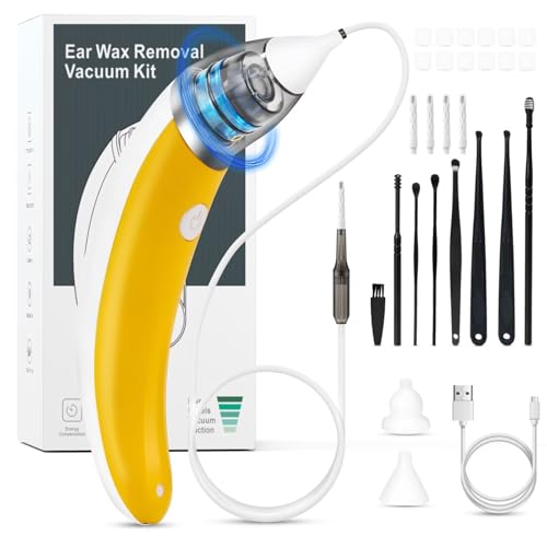 Ear Vacuum with 5 Levels Suction