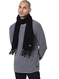 Esencial para el invierno Jack & Jones Jactoronto Woven Scarf Bufanda, Negro, Talla única para Hombre