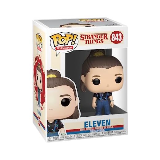 Funko Pop! Television: Stranger Things - Eleven - Undici- Figura in Vinile da Collezione - Idea Regalo - Merchandising Ufficiale - Giocattoli per Bambini e Adulti - TV Fans
