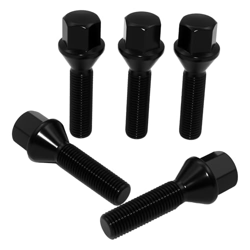 M12x1.5 Wheel Lug Bolts, Extended 40mm Shank, Conical Seat