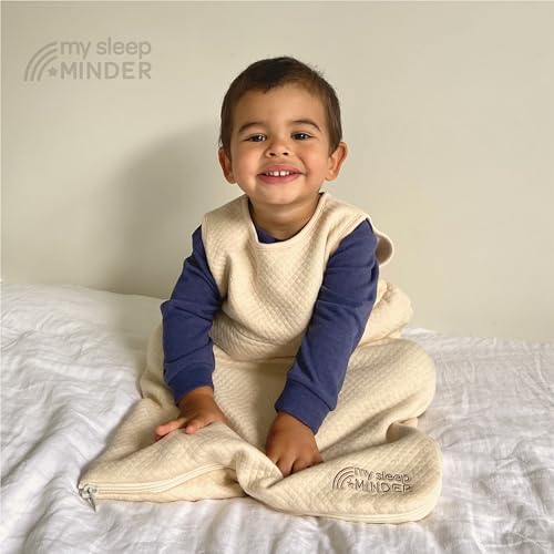 Image of Faraday Baby Sack & Blanket, EMF Wearable Blanket, WiFi Blocker, Pregancy Blanket, Unisex, 6-18 Months, Beige