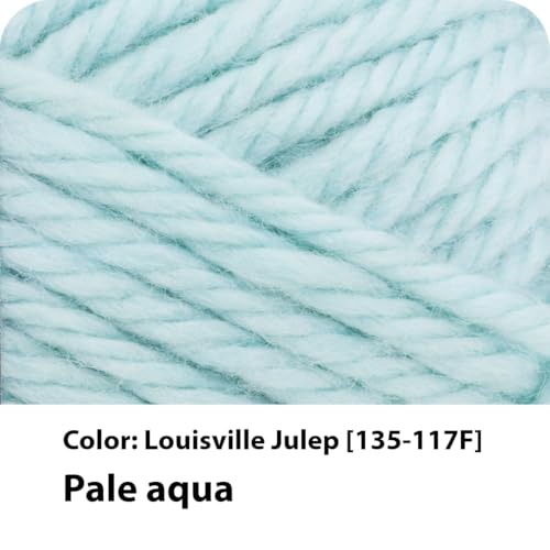 Image of Lion Brand Yarn Hometown Yarn, Super-Bulky Yarn for Knitting, Crocheting, and Crafting, 3 Pack, Louisville Julep | Super Bulky Acrylic Fiber for Warm Crochet Blankets, Knit Winter Hats, Chunky Cardigans, Soft Scarves, Weaving