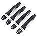 HIGH FLYING for Subaru WRX, STi 2015-2021, XV Crosstrek 13-17 Car Accessories Side Door Handles Cover Trim Carbon Fiber Grain ABS 8pcs