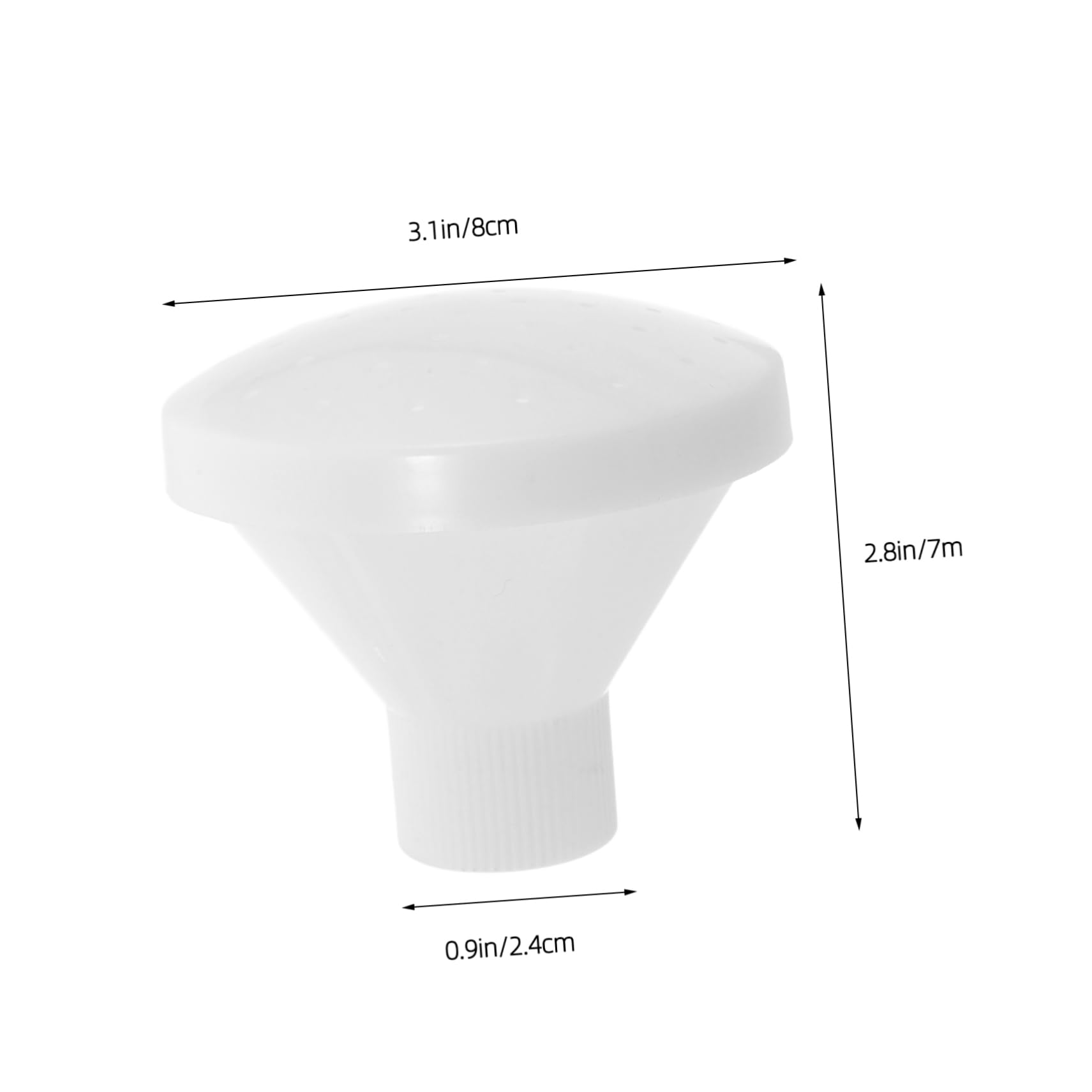 VICASKY Easy-to-Install 24mm Water Can Nozzles for Indoor/Outdoor Plants 4 Pack