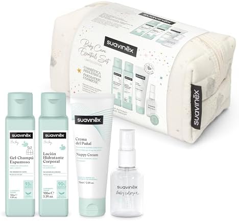 Suavinex, Fabric Wash Bag for Babies, Newborn Baby Gift Set with ...