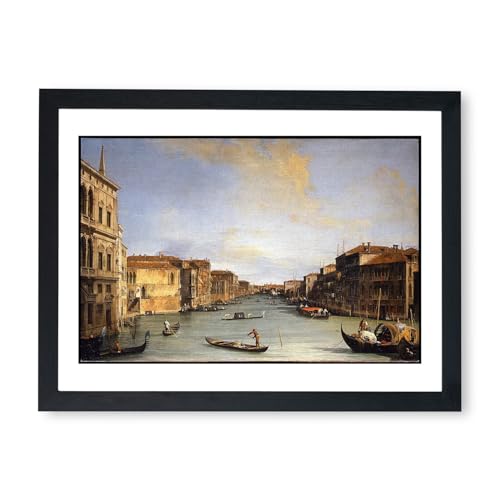 Affiche encadrée Canaletto Veduta del Canal Grande par Spiffing Prints pour salon