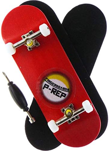 P-REP Starter Complete Wooden Fingerboard 30mm - Red