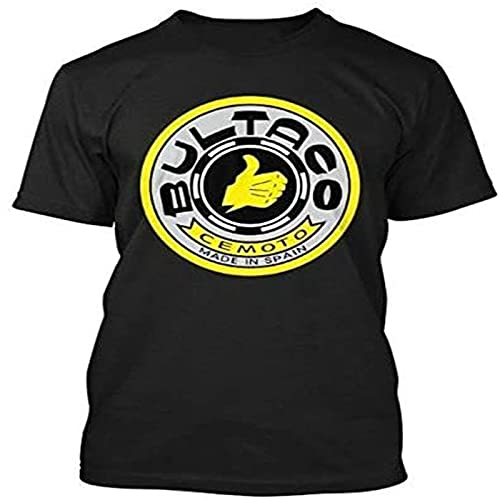 WOKERUI Bultaco Cemoto Motorcycle Men T-Shirt Size L